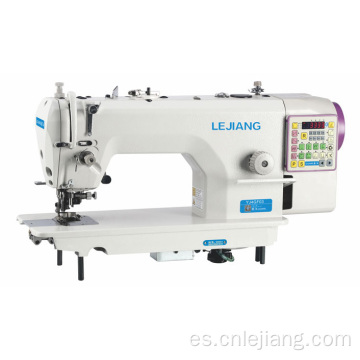 Máquina de coser plana de corte automático de alta velocidad